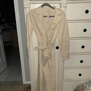 Banana Republic Beige Jumpsuit